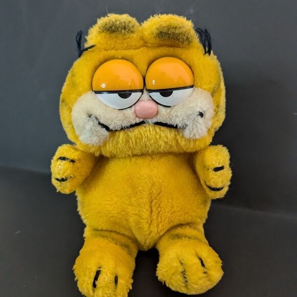 Vintage Garfield Plush bean filled 9" 1978-81 - Picture 2 of 9